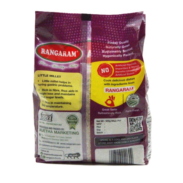 Rangaram Little millet 500GMs - Image 2